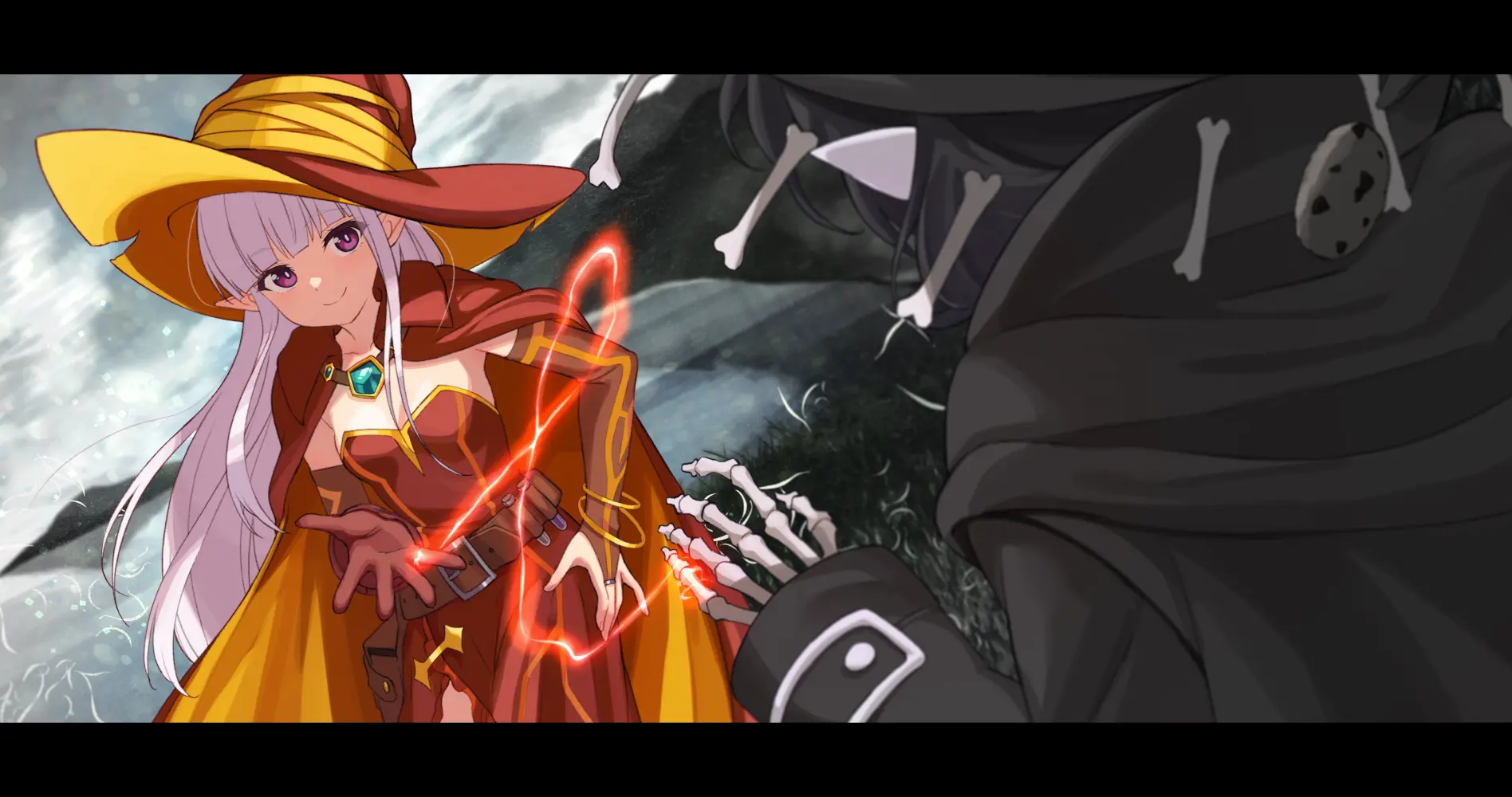 Bound by the red thread of fate.